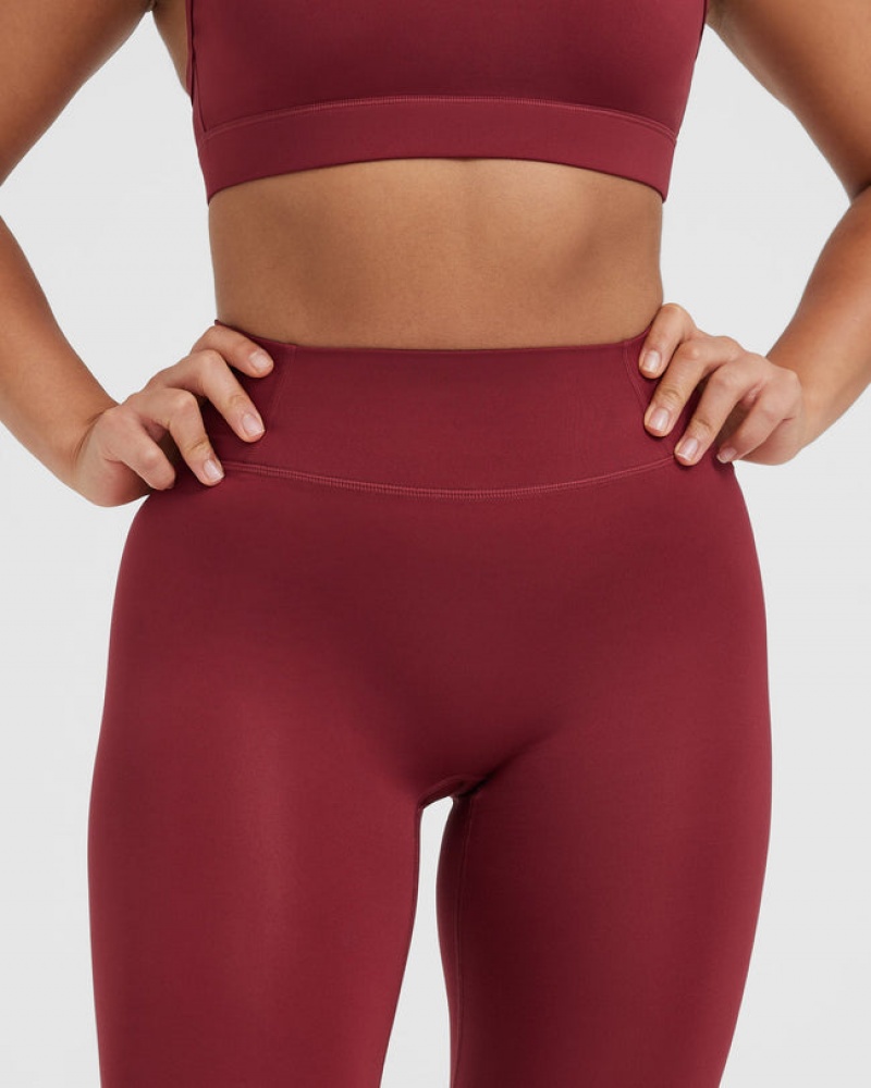 Oner Active Timeless High Waisted Leggings Lyserød | 613-RVCNUX