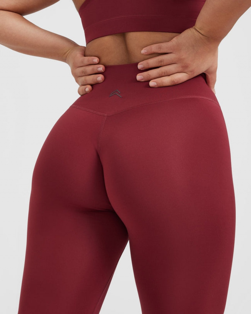 Oner Active Timeless High Waisted Leggings Lyserød | 613-RVCNUX