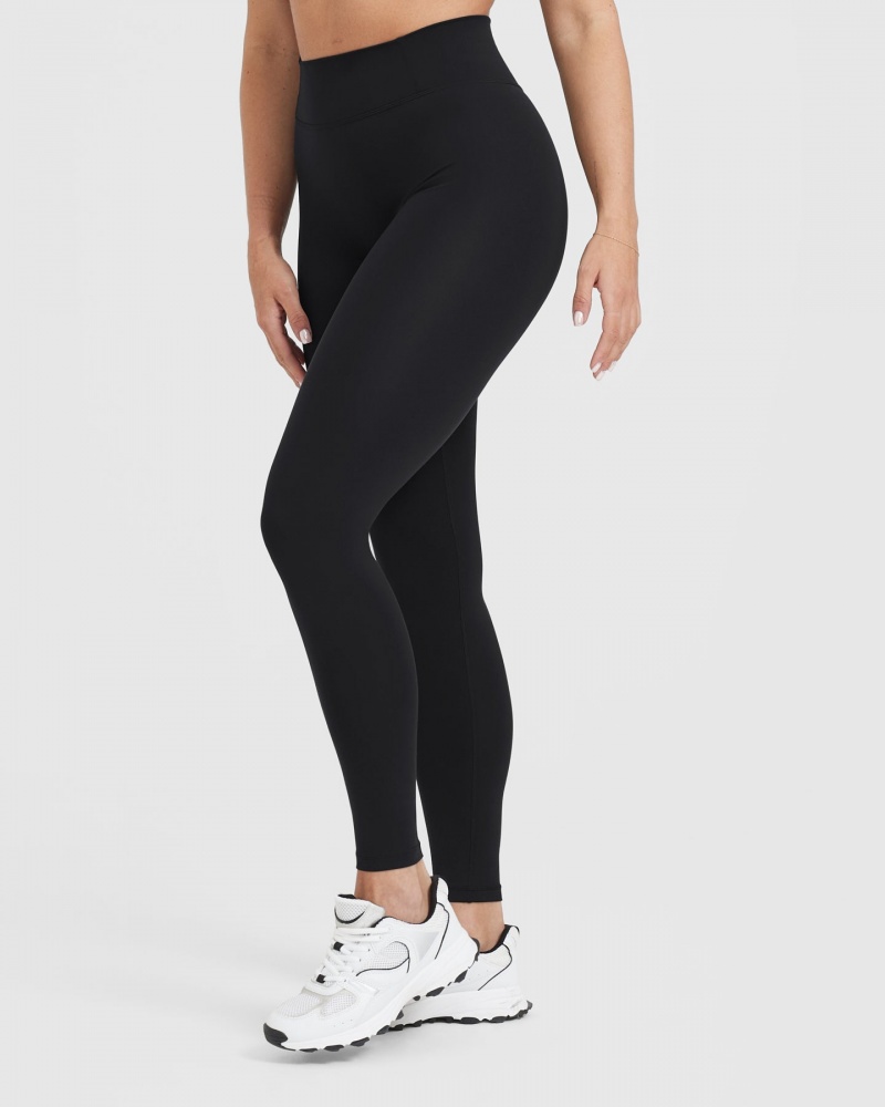 Oner Active Timeless High Waisted Leggings Sort | 102-UMQDFP