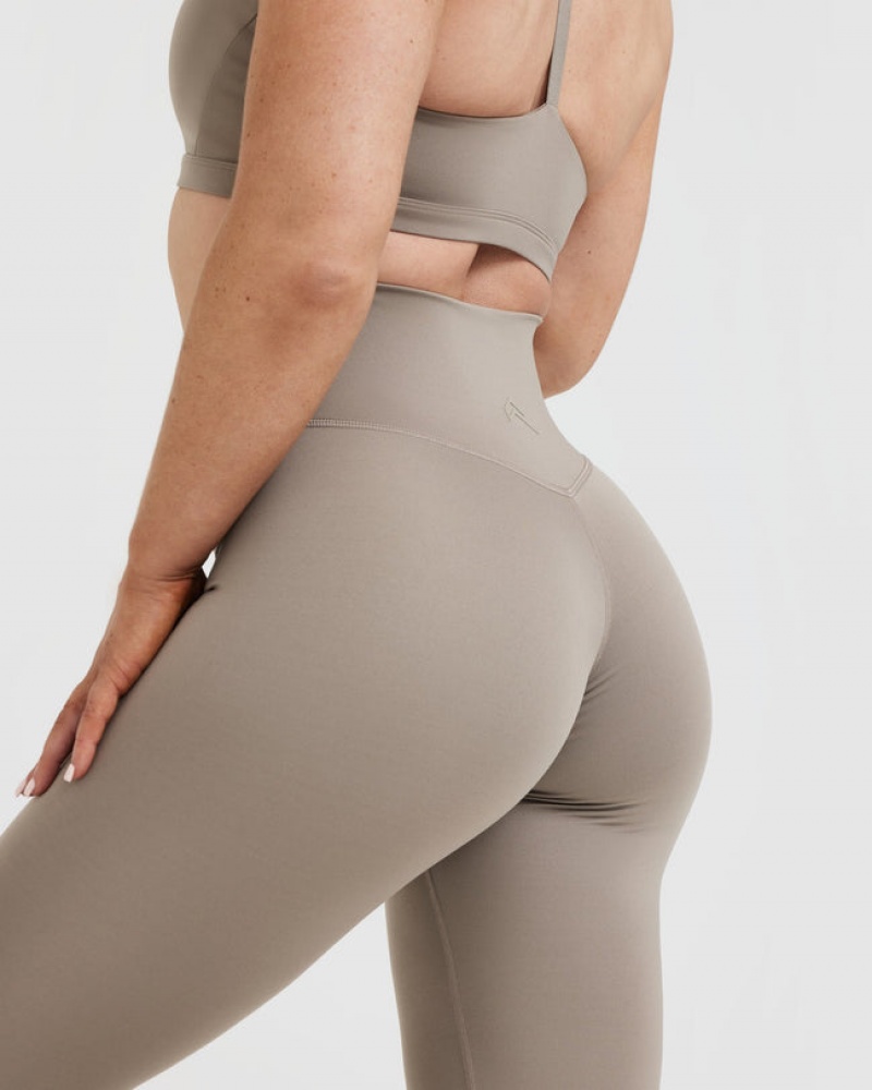 Oner Active Timeless High Waisted Leggings Grå | 378-OVFDRG