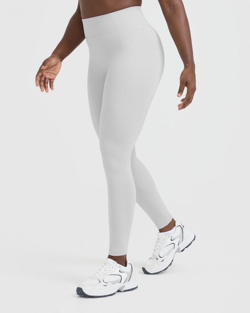 Oner Active Timeless High Waisted Leggings Lysegrå | 572-LQZHMA