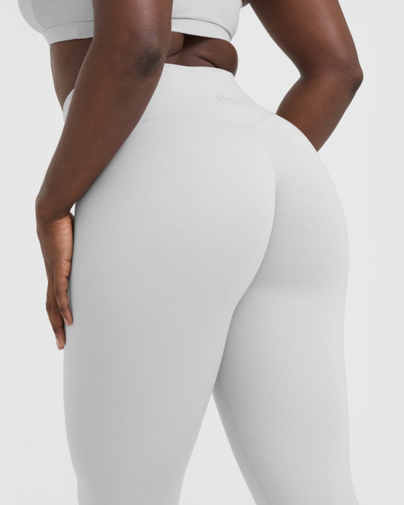 Oner Active Timeless High Waisted Leggings Lysegrå | 572-LQZHMA