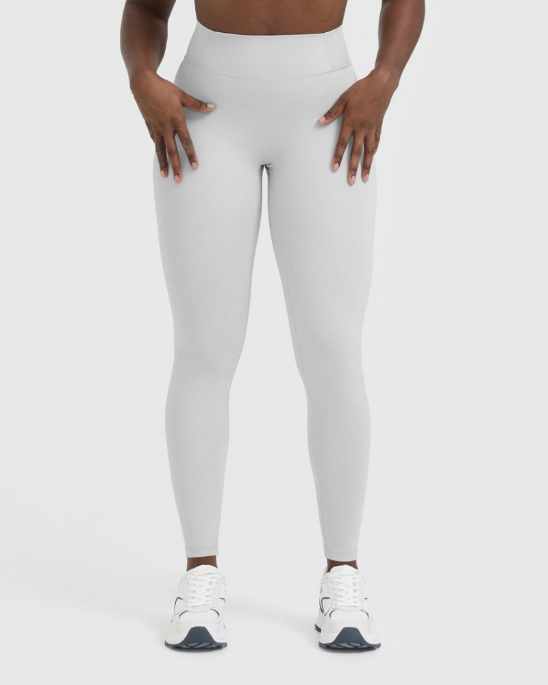 Oner Active Timeless High Waisted Leggings Lysegrå | 572-LQZHMA