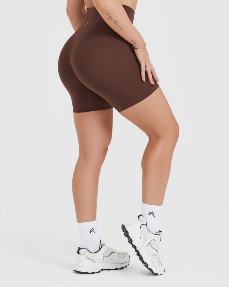 Oner Active Timeless High Waisted Shorts Grå | 856-UVGDJL