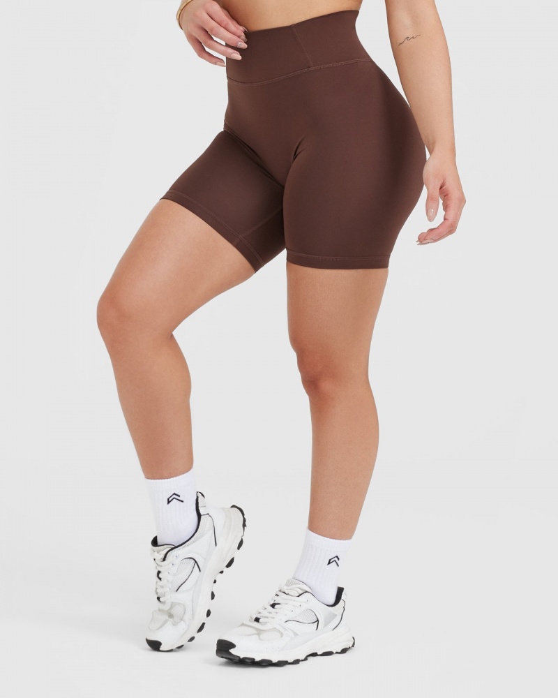 Oner Active Timeless High Waisted Shorts Grå | 856-UVGDJL