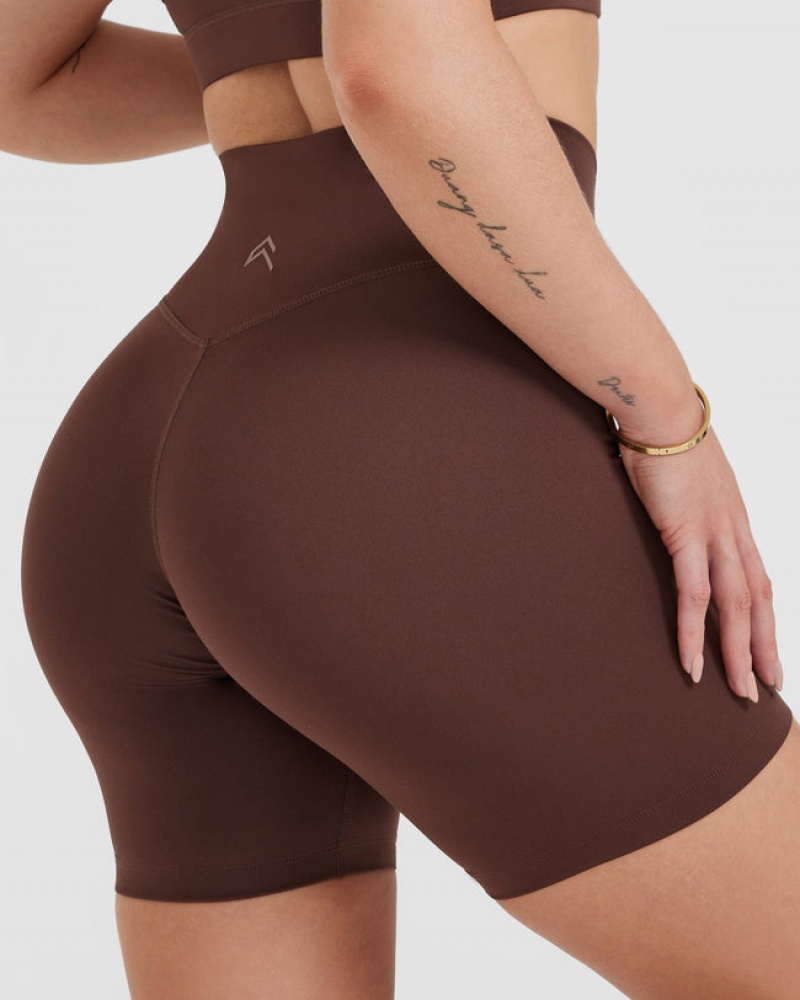 Oner Active Timeless High Waisted Shorts Grå | 856-UVGDJL