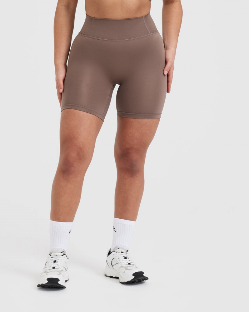 Oner Active Timeless High Waisted Shorts Brune | 708-BVALTF