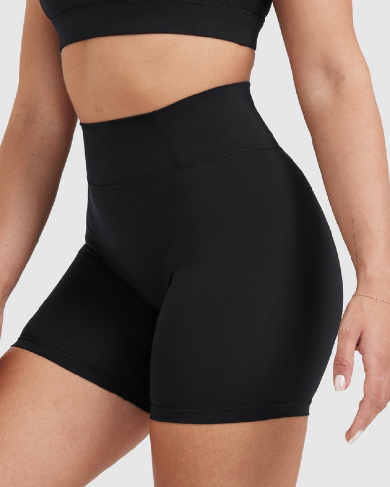 Oner Active Timeless High Waisted Shorts Sort | 821-HFSQDT