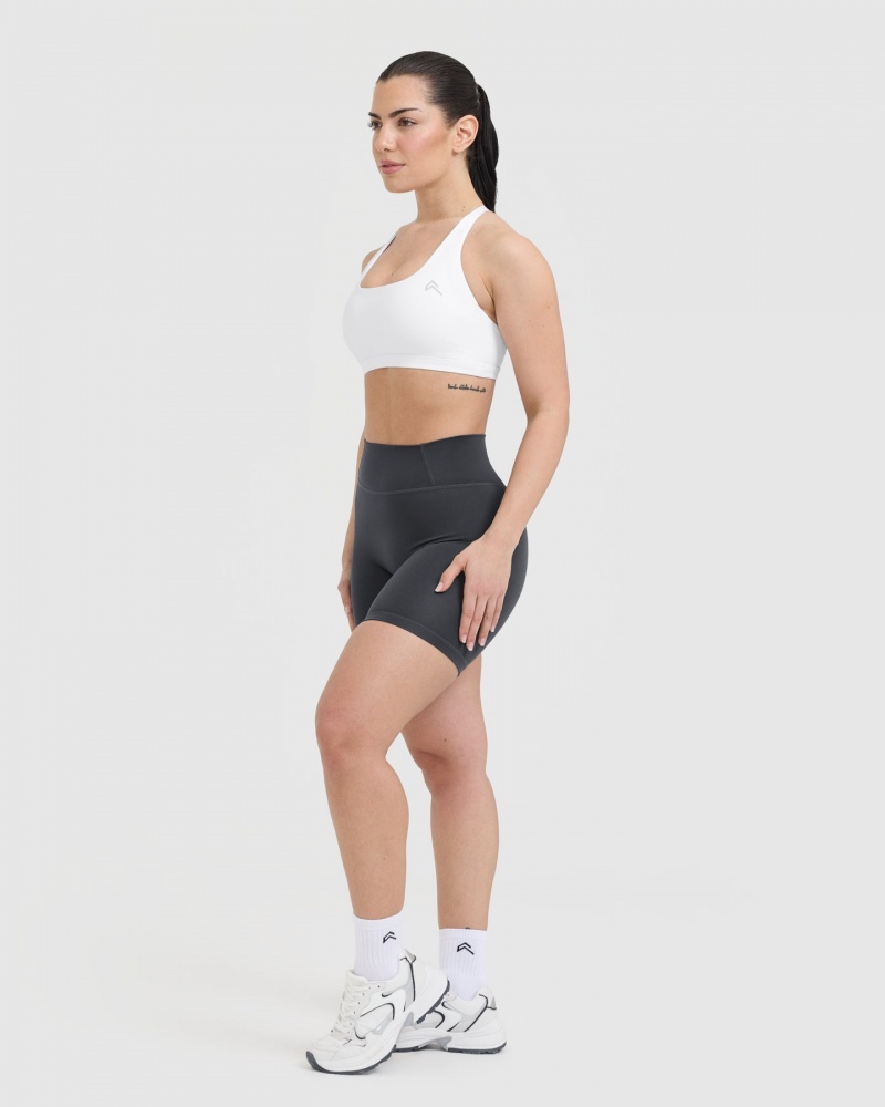 Oner Active Timeless Square Neck Sports Bras Hvide | 106-FTWPHO