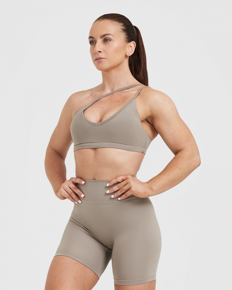 Oner Active Timeless Strappy Bralette Sports Bras Grå | 093-YCRVFX