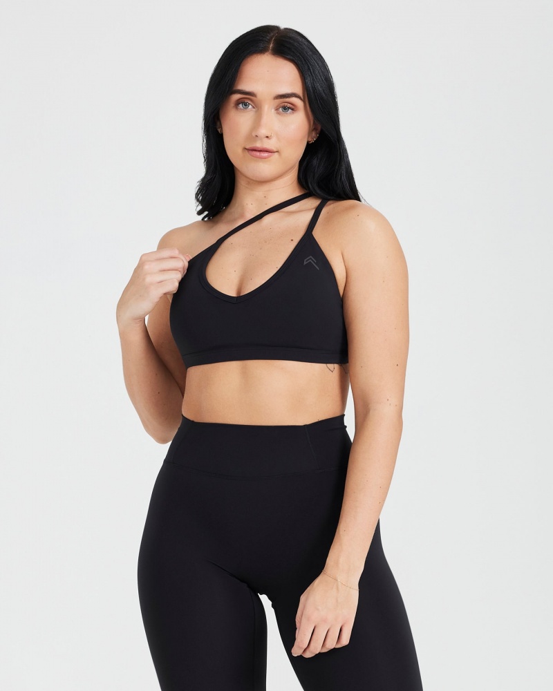 Oner Active Timeless Strappy Bralette Sports Bras Sort | 372-WJLMVP