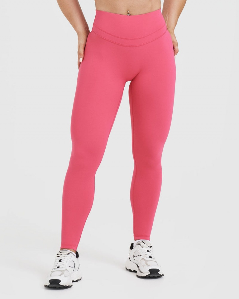 Oner Active Unified High Waisted Leggings Lyserød | 705-YPVIZC