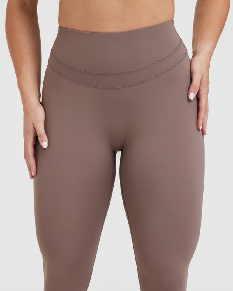 Oner Active Unified High Waisted Leggings Brune | 285-PKNDUY