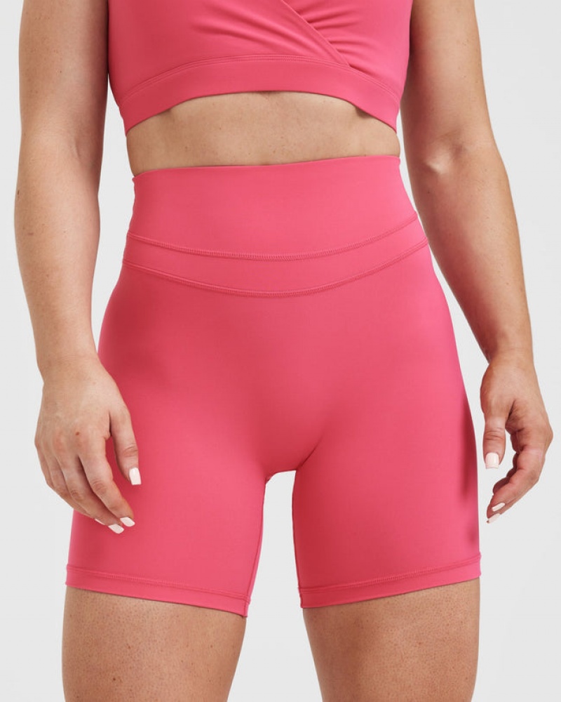 Oner Active Unified High Waisted Shorts Lyserød | 462-JMFQUA