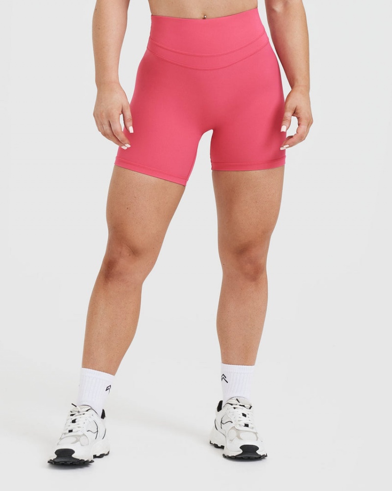 Oner Active Unified High Waisted Shorts Lyserød | 462-JMFQUA