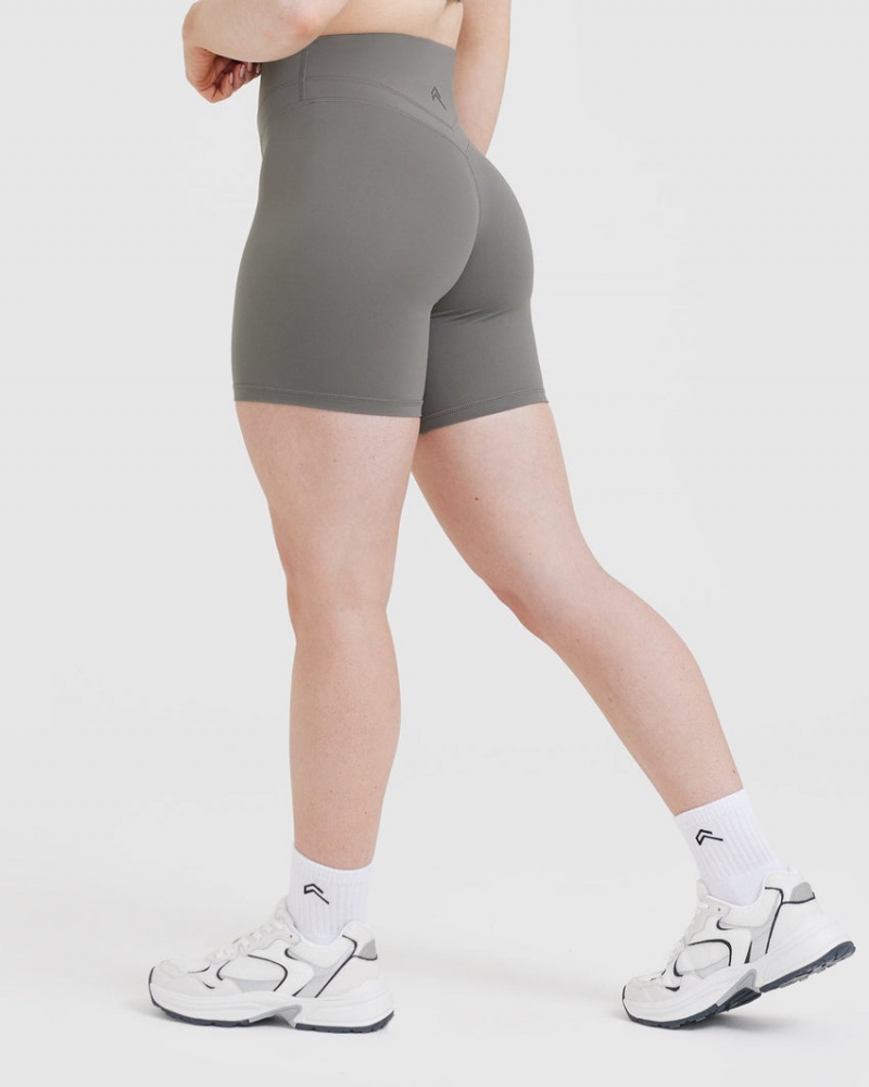 Oner Active Unified High Waisted Shorts Grå | 392-CQMFKV