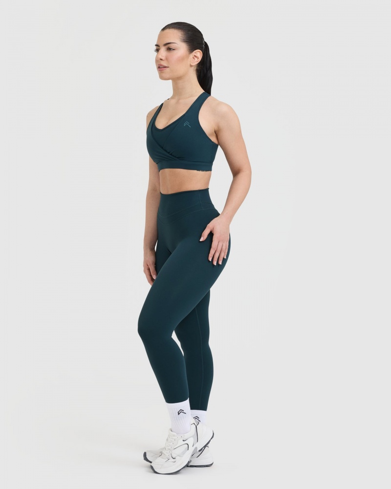 Oner Active Unified Layered Sports Bras Blå | 745-CYLHMA