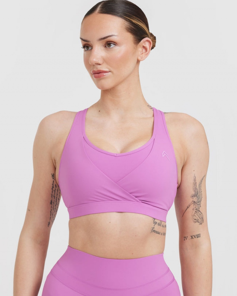 Oner Active Unified Layered Sports Bras Lilla | 627-ANVESZ