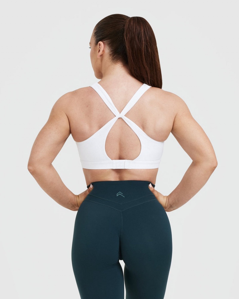 Oner Active Unified Layered Sports Bras Hvide | 863-FJWYNR