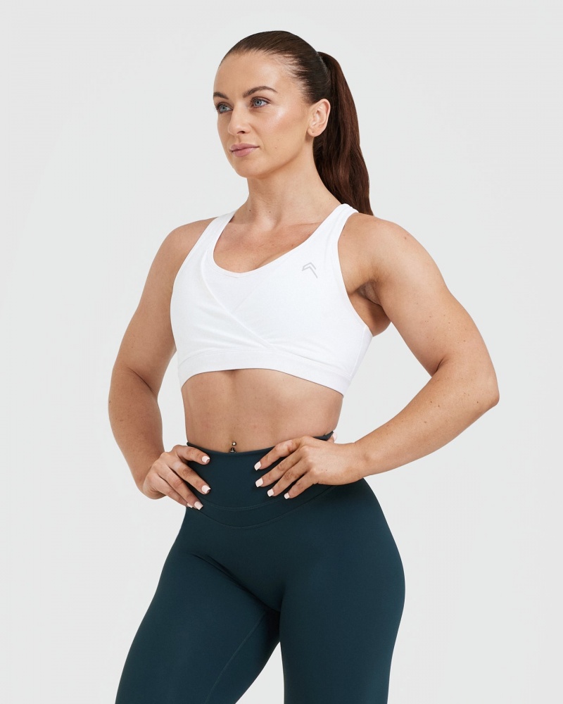 Oner Active Unified Layered Sports Bras Hvide | 863-FJWYNR