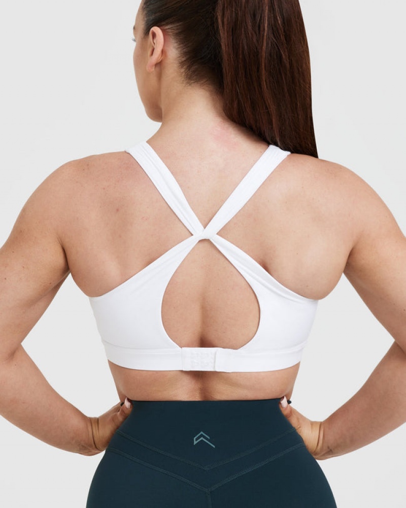 Oner Active Unified Layered Sports Bras Hvide | 863-FJWYNR