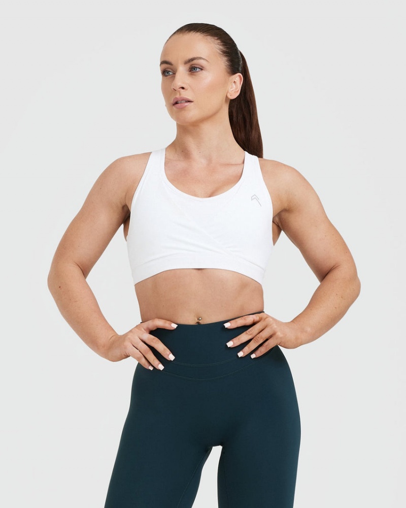 Oner Active Unified Layered Sports Bras Hvide | 863-FJWYNR