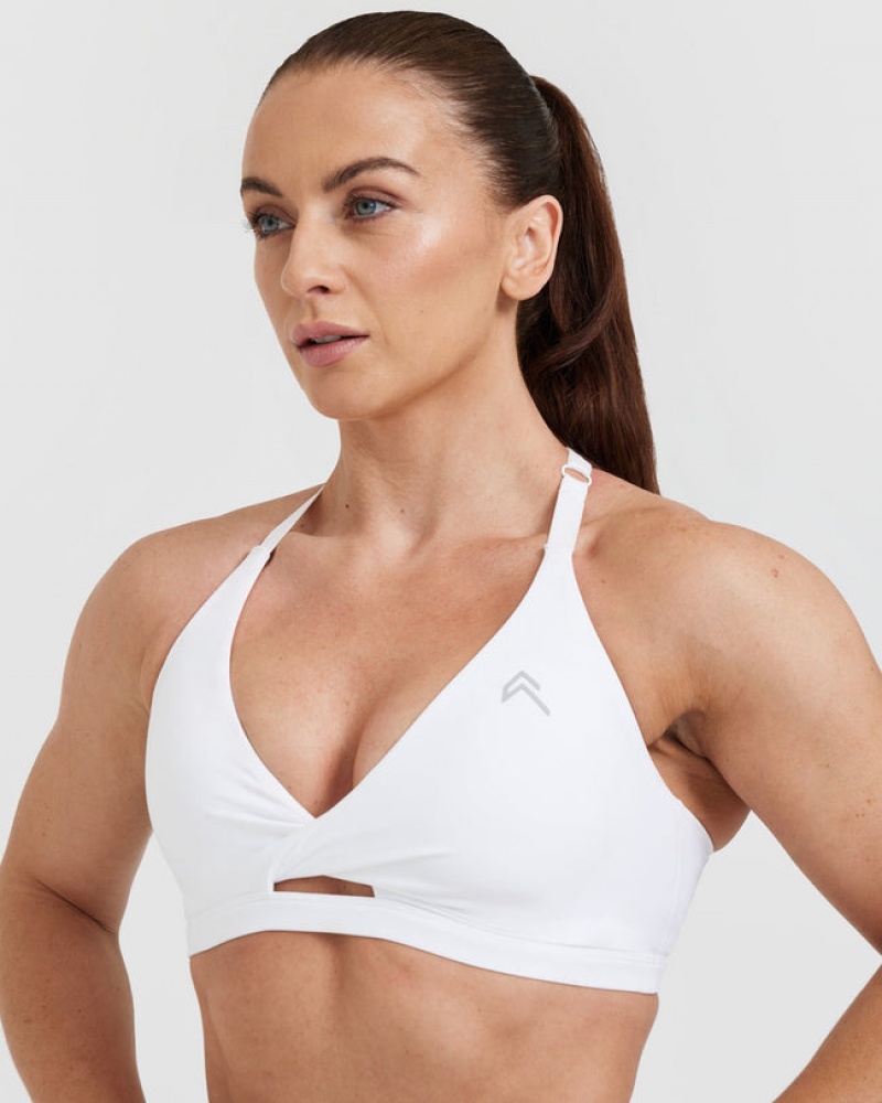 Oner Active Unified Twist Sports Bras Hvide | 024-WPRYEM