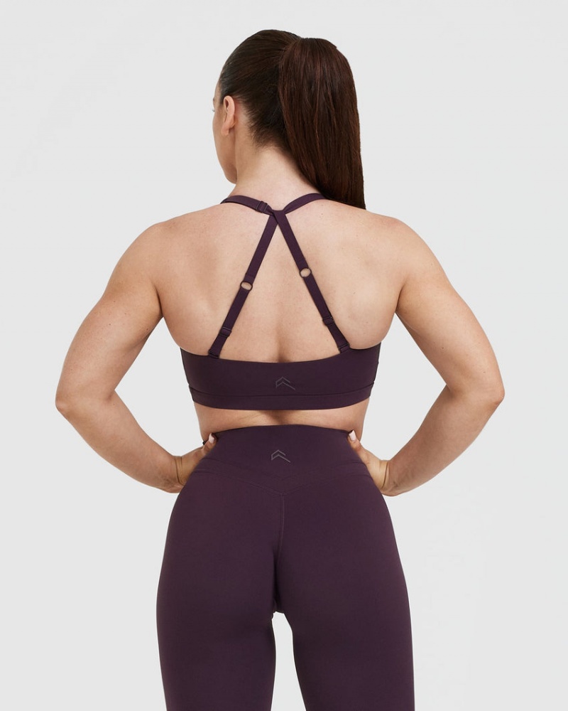 Oner Active Unified Twist Sports Bras Lilla | 142-VTAIUL