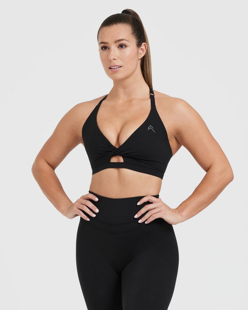 Oner Active Unified Twist Sports Bras Sort | 364-FOUMXW